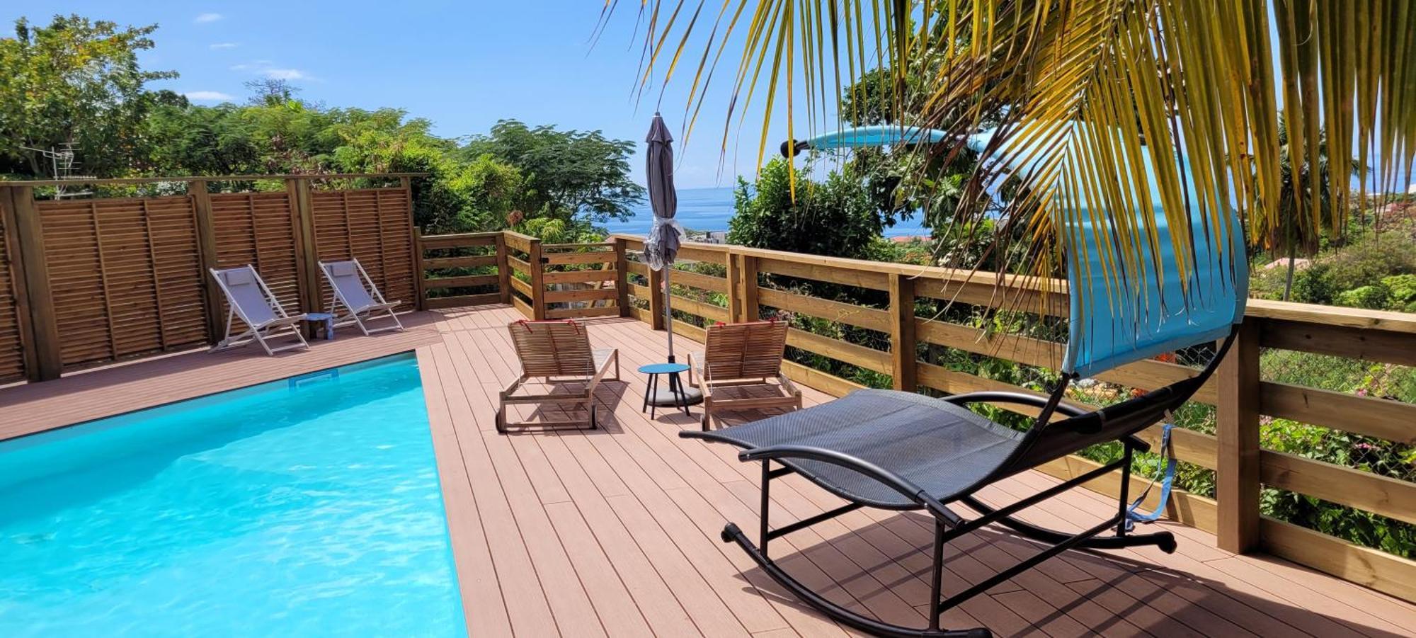 Logement Acces Piscine Basse-Terre Exteriör bild